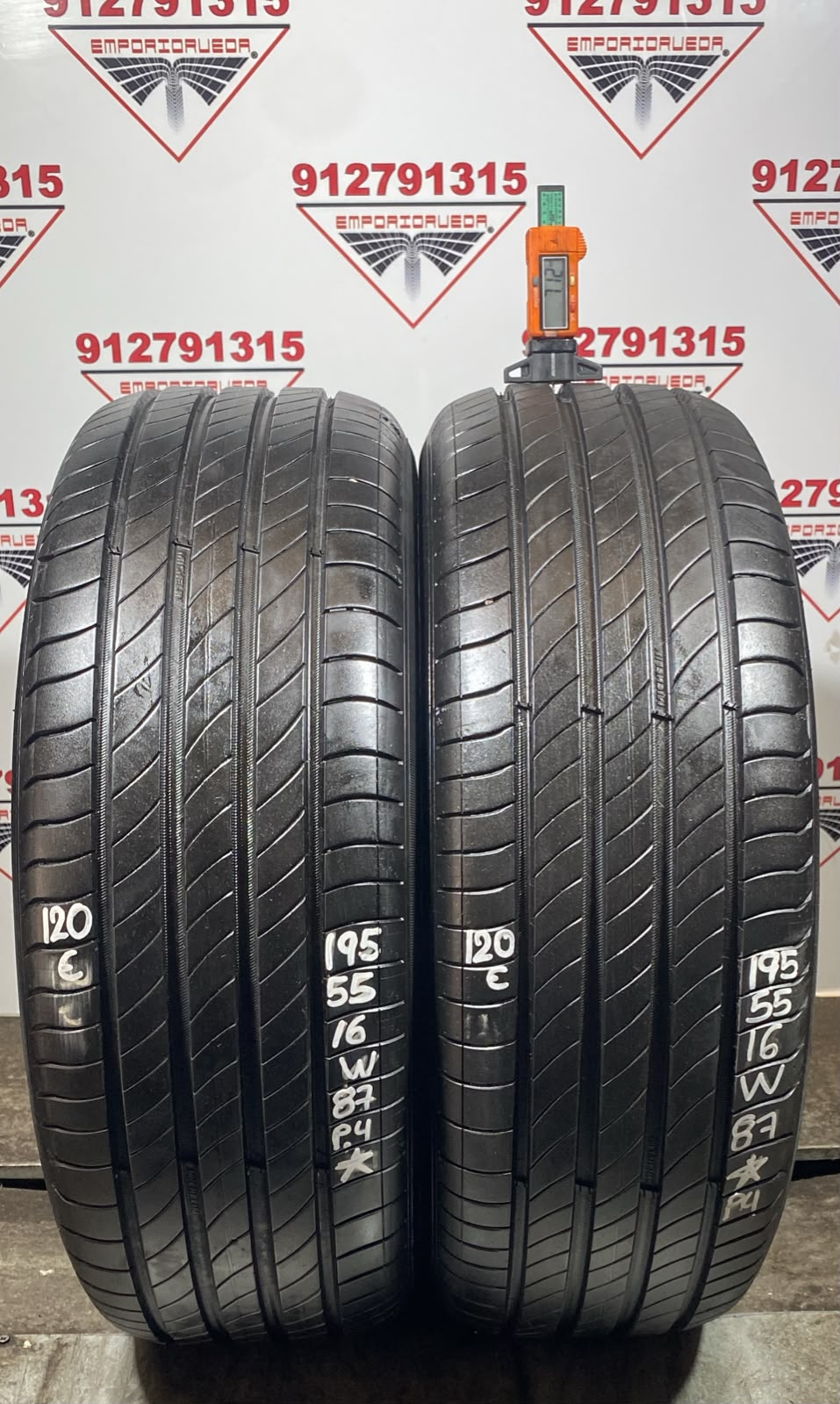 MICHELIN PRIMACY 4 USADO  195/55 R16 87 W